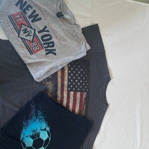 Gray Graphic Kids T-Shirt